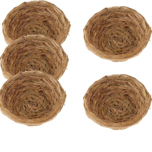 Bird nests woven straw - woven, pet