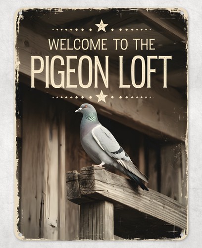 Welcome the pigeon - the,
