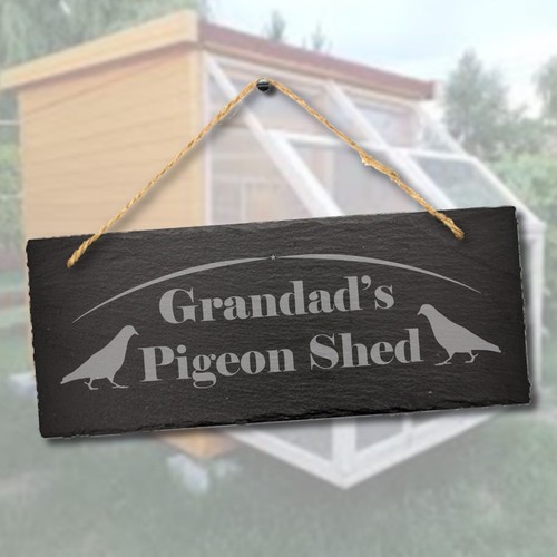 Grandads pigeon engraved - pigeon,